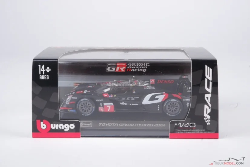 Toyota GR010 Hypercar č.7 (2024), 1:43 Bburago