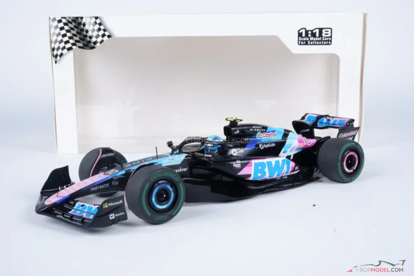 Alpine A524 - Pierre Gasly (2024), Brazilian GP, 1:18 Solido