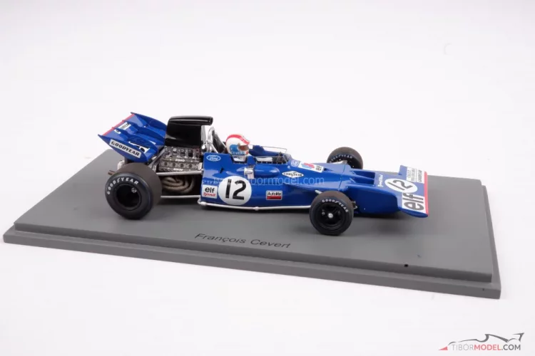 Tyrrell 002 - Francois Cevert (1971), Francia Nagydíj, 1:43 Spark