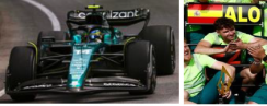 Aston Martin AMR23 - Fernando Alonso (2023), 2. helyezett Kanadai Nagydíj, 1:18 Spark