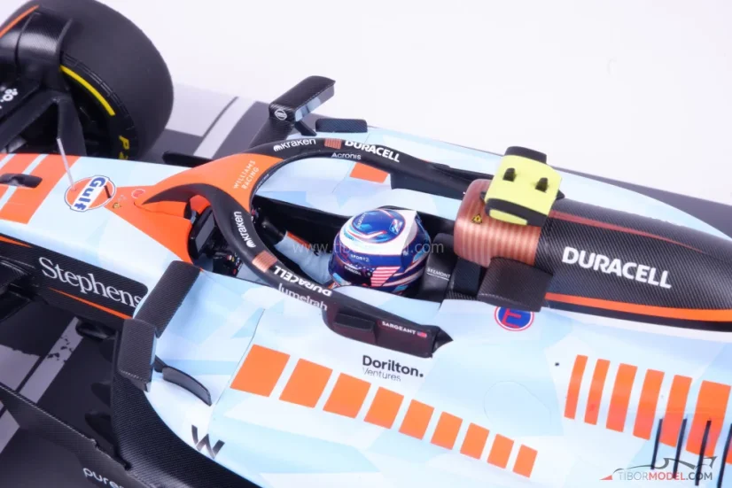 Williams FW45 - Logan Sargeant (2023), Szingapúr, 1:18 Minichamps