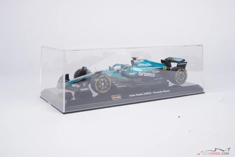 Aston Martin AMR25 - Fernando Alonso (2025), 1:24 Bburago