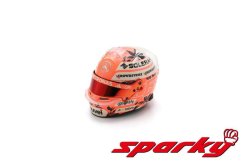 George Russell 2025 Miami GP mini helmet, Mercedes, 1:5 Spark