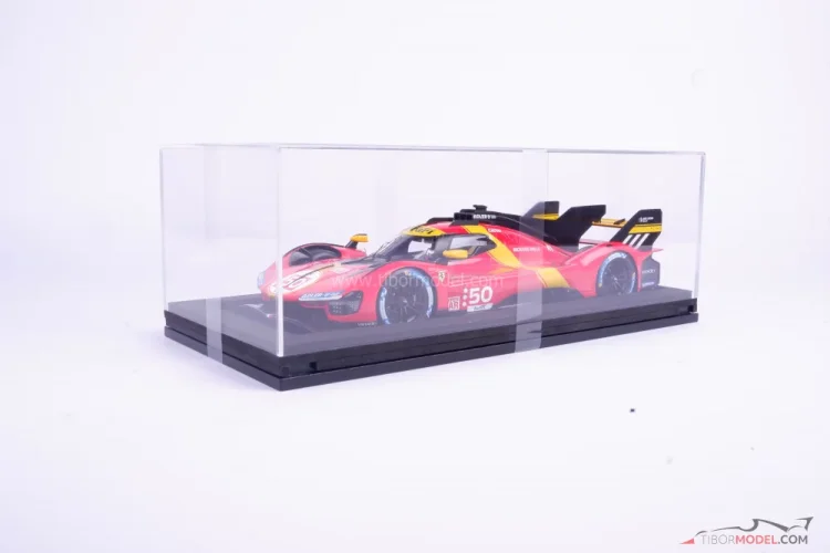 Ferrari 499P - #50, Hypercar, bemutató változat, 1:18 Looksmart