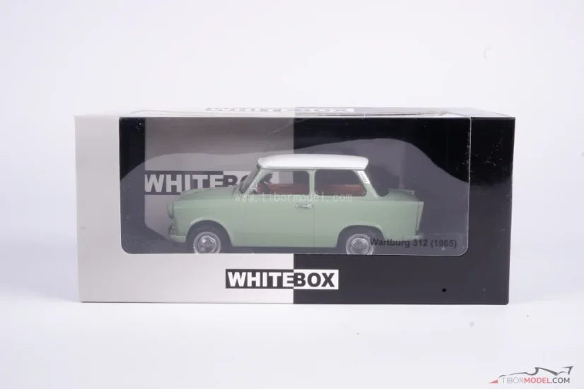 Trabant 601 (1965) zelený, 1:24 Whitebox