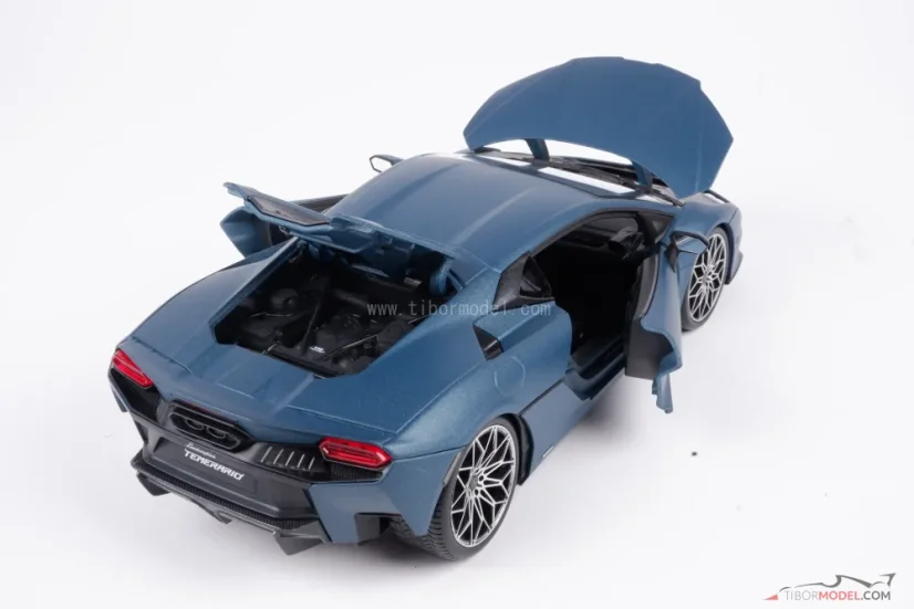 Lamborghini Temerario (2025) modré, 1:18 Bburago