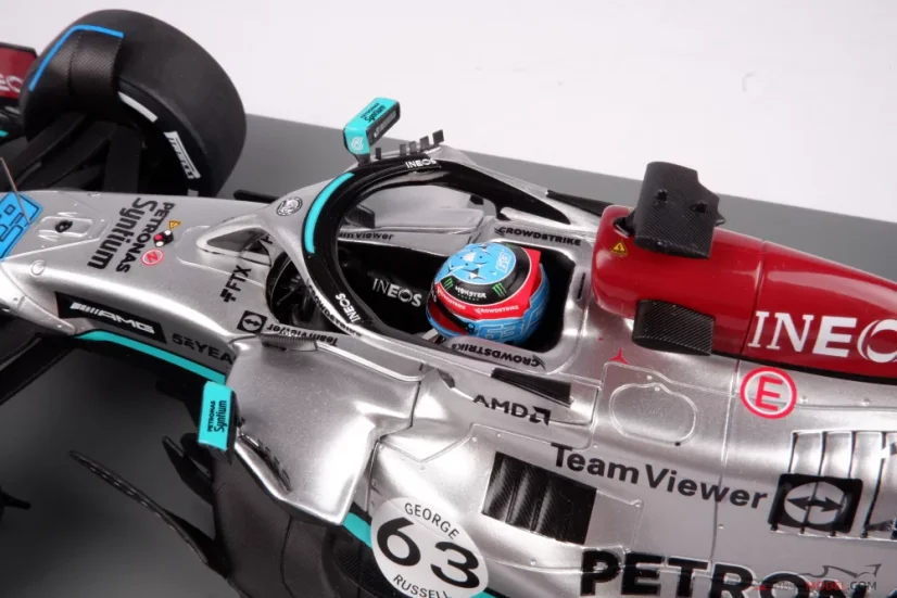 Mercedes W13 - George Russell (2022), Belgian GP, 1:18 Spark