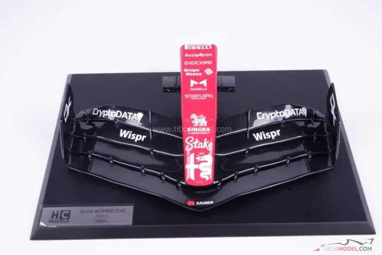 Alfa Romeo C43 predné krídlo (2023), 1:8 HC Models Alfa Romeo C43 predné krídlo (2023), 1:8 HC Models