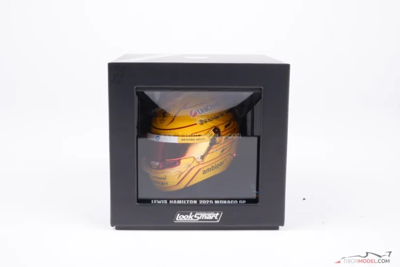 Lewis Hamilton 2025 VC Monaka mini prilba, Ferrari, 1:5 Looksmart