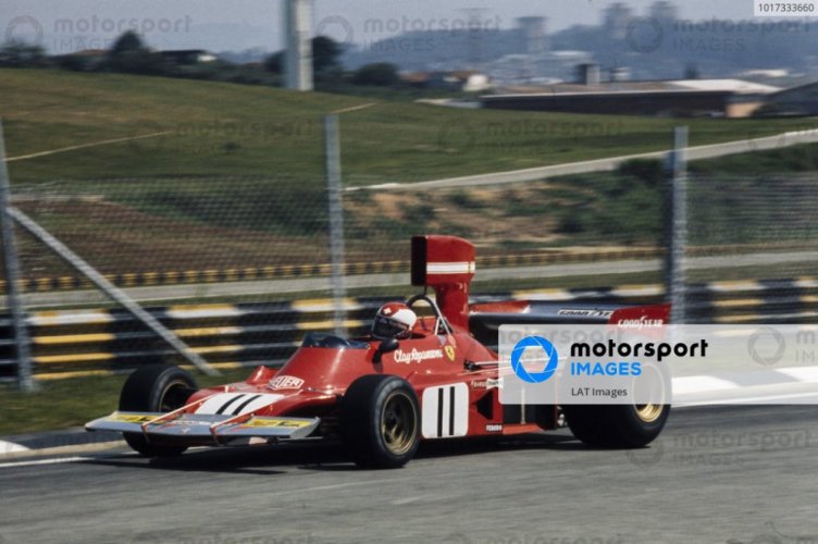 Ferrari 312B3 - Clay Regazzoni (1974), Brazil Nagydíj, figurás kiadás, 1:18 GP Replicas