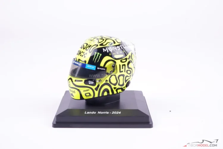 Lando Norris 2024, McLaren přilba, 1:5 Spark