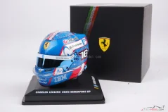 Charles Leclerc 2025 Singapore GP mini helmet, Ferrari, 1:5 Looksmart