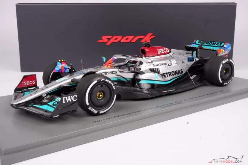 Mercedes W13 - George Russell (2022), VC Miami, 1:18 Spark
