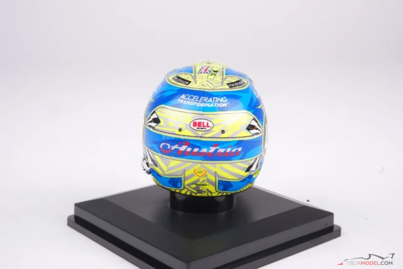Lando Norris 2020 mini helmet, McLaren F1 Team, 1:5 Spark