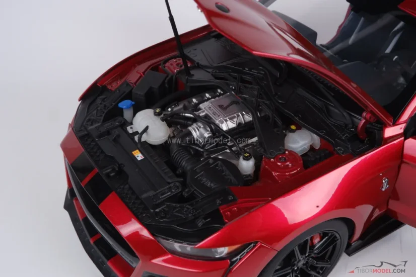 Ford Mustang Shelby GT500 (2023) červený, 1:18 AUTOart