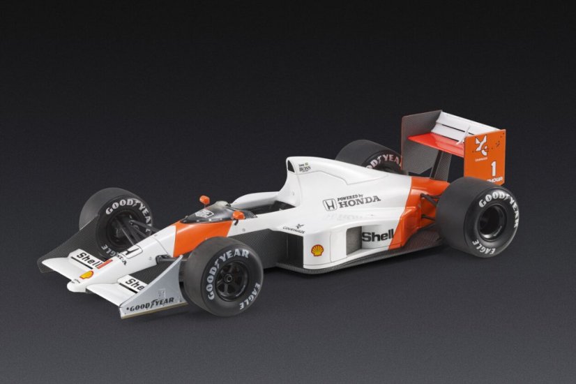 McLaren MP4/5 - Ayrton Senna (1989), Winner Monaco GP, 1:18 GP Replicas McLaren MP4/5 - Ayrton Senna (1989), Winner Monaco GP, 1:18 GP Replicas