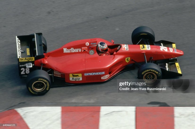 Ferrari 412 T1 - Gerhard Berger (1994), Monaco GP, 1:18 GP Replicas Ferrari 412 T1 - Gerhard Berger (1994), Monaco GP, 1:18 GP Replicas