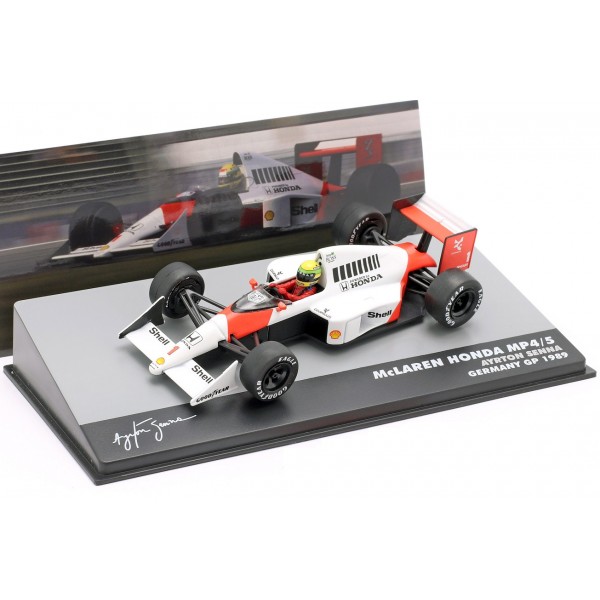 McLaren MP4/5 - Ayrton Senna (1989), VC Nemecka, 1:43 Altaya