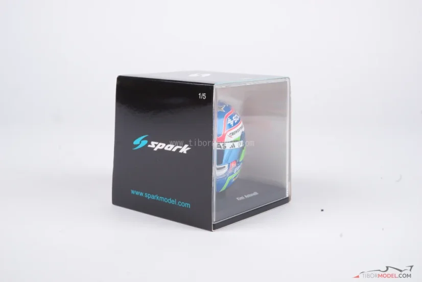 Kimi Antonelli 2025 Imola mini helmet, Mercedes, 1:5 Spark