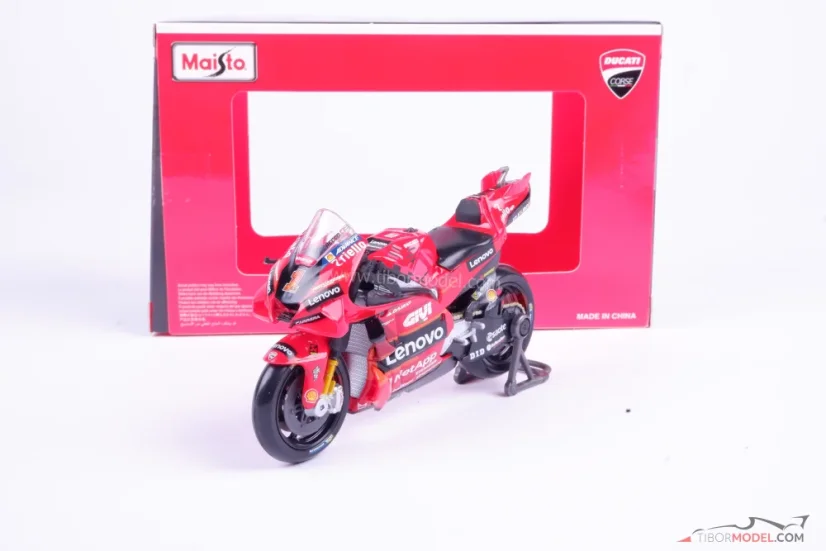 Ducati Desmosedici - Francesco Bagnaia (2023), 1:18 Maisto