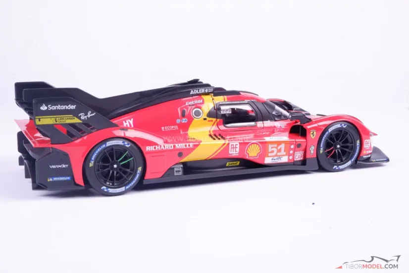 Ferrari 499P - #51, Vítěz 24H Le Mans 2023, 1:18 Bburago