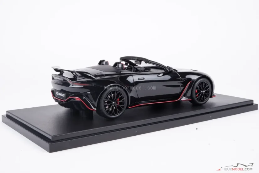 Aston Martin V12 Vantage Roadster (2023) onyx black, 1:18 GT Spirit