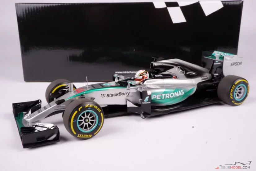 Mercedes W06 - Lewis Hamilton (2015), Világbajnok, 1:18 Minichamps
