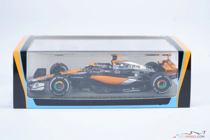 McLaren MCL60 - Oscar Piastri (2023), 4th place British GP, 1:43 Spark