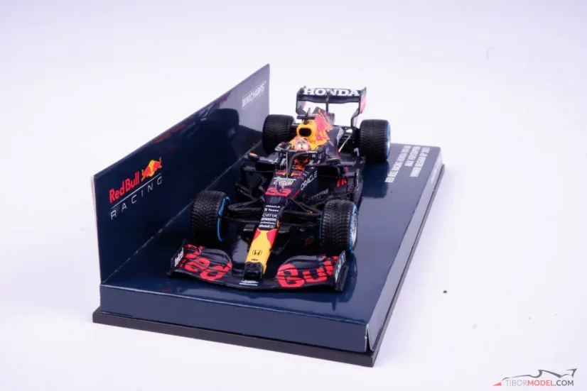 Red Bull RB16b - Max Verstappen (2021), Belga Nagydíj, 1:43 Minichamps