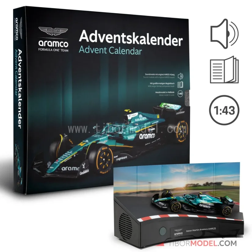 Aston Martin makett - Adventi naptár