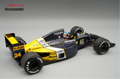 Minardi M191 - Gianni Morbidelli (1991), VC Belgie, s figurkou pilota 1:18 Tecnomodel