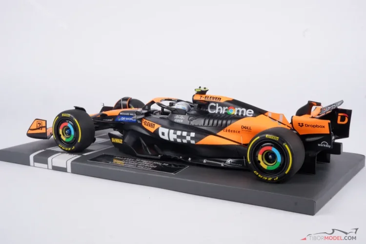 McLaren MCL38 - Lando Norris (2024), VC Maďarska, 1:18 Minichamps McLaren MCL38 - Lando Norris (2024), VC Maďarska, 1:18 Minichamps