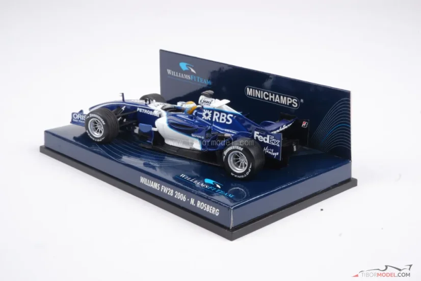 Williams FW28 - Nico Rosberg (2006), 1:43 Minichamps