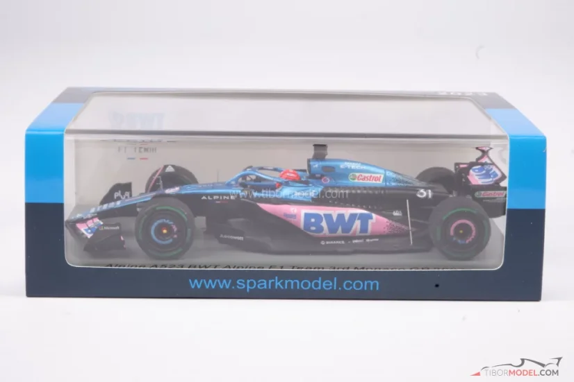Alpine A523 - Esteban Ocon (2023), Monaco GP, 1:43 Spark