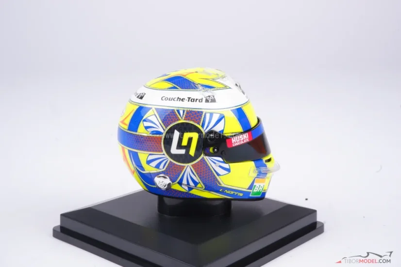 Lando Norris 2019 mini helmet, McLaren F1 Team, 1:5 Spark