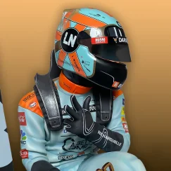 Figure Lando Norris 2021 Monaco GP, 1:8 Motorsport Collectors