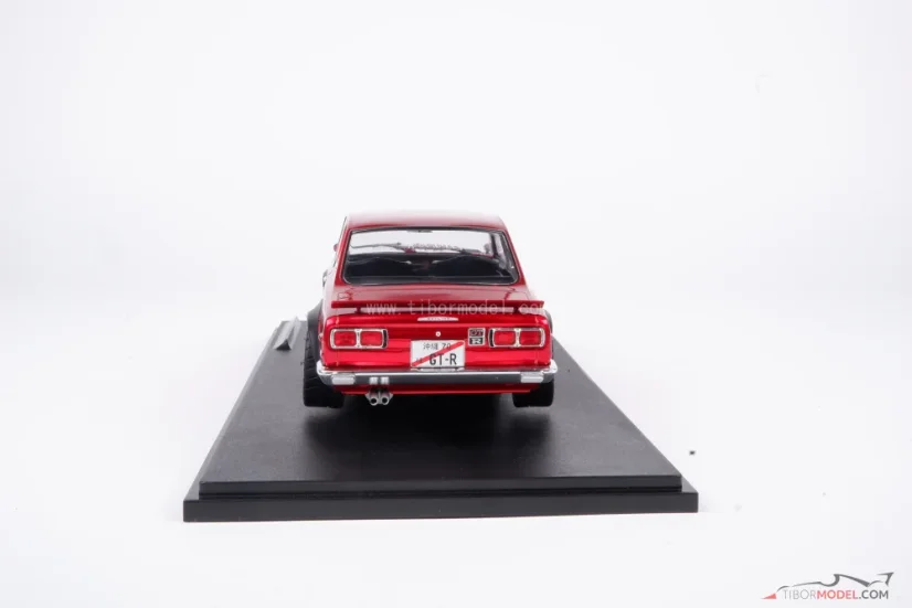 Nissan Skyline C10 Hakosuka (1970) red, 1:18 Solido