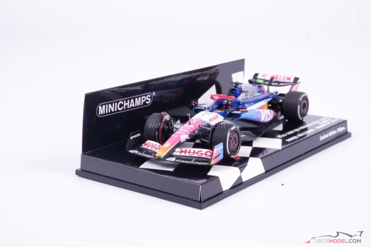 Model car Visa VCARB 01 Ricciardo 2024 Miami, Minichamps