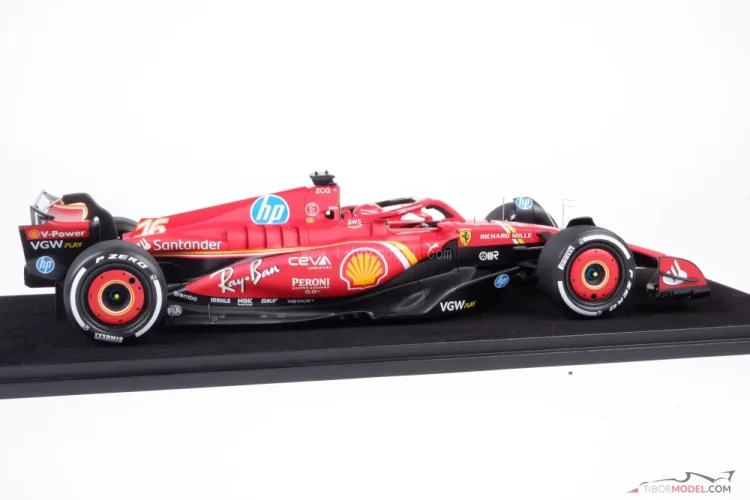 Model Ferrari SF-24 Leclerc 2024 Monaco, 1:18 Looksmart