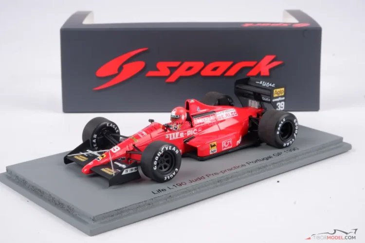 Life L190 - Bruno Giacomelli (1990), Portugál Nagydíj, 1:43 Spark