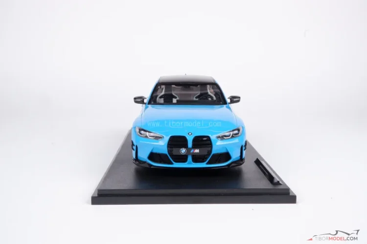 BMW M3 (2024) modré, 1:18 Solido