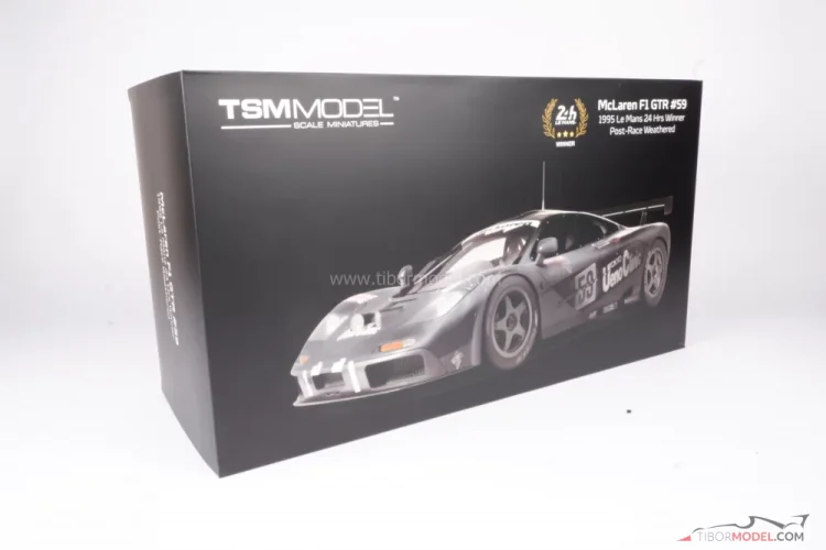 McLaren F1 GTR, Winner 24h Le Mans 1995, dirty edition, 1:12 TSM