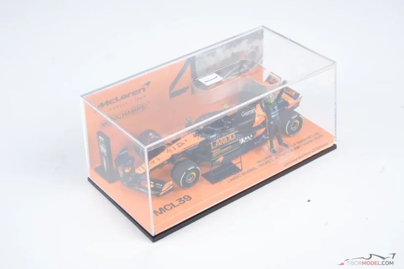 McLaren MCL39 - Lando Norris (2025), World Champion, Abu Dhabi GP, 1:43 Minichamps