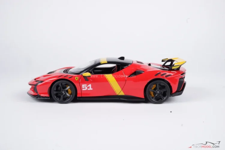 Ferrari SF90XX Stradale (2024) Le Mans, 1:18 Bburago