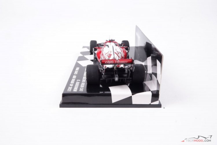 Alfa Romeo C41 - K. Raikkonen (2021), Last GP, 1:43 Minichamps