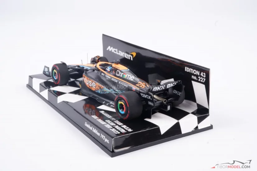 McLaren MCL36 - Lando Norris (2022), VC Abu Dhabi, 1:43 Minichamps