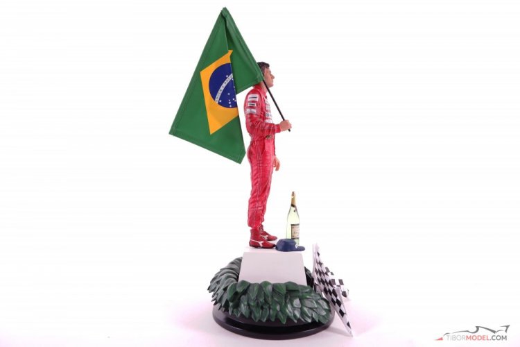 Ayrton Senna, McLaren, Winner Brazilian GP 1991, 1:10 Iron Studios