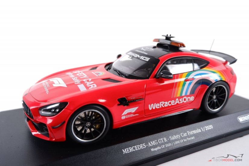Safety Car Mercedes-Benz AMG GT-R červený (2020), 1:18 Minichamps