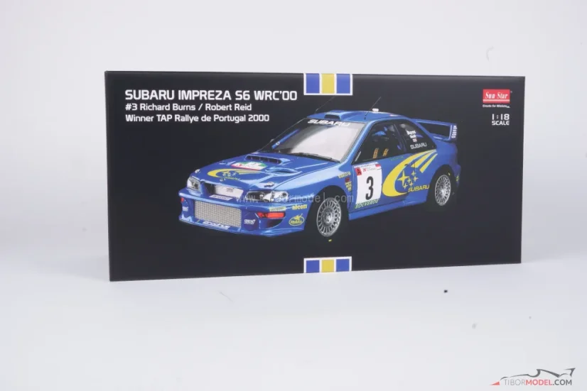 Subaru Impreza S6 - Burns/ Reid (2000) Rally Portugalska, 1:18 Sun Star