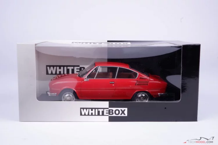 Škoda 110R červená (1970), 1:24 Whitebox